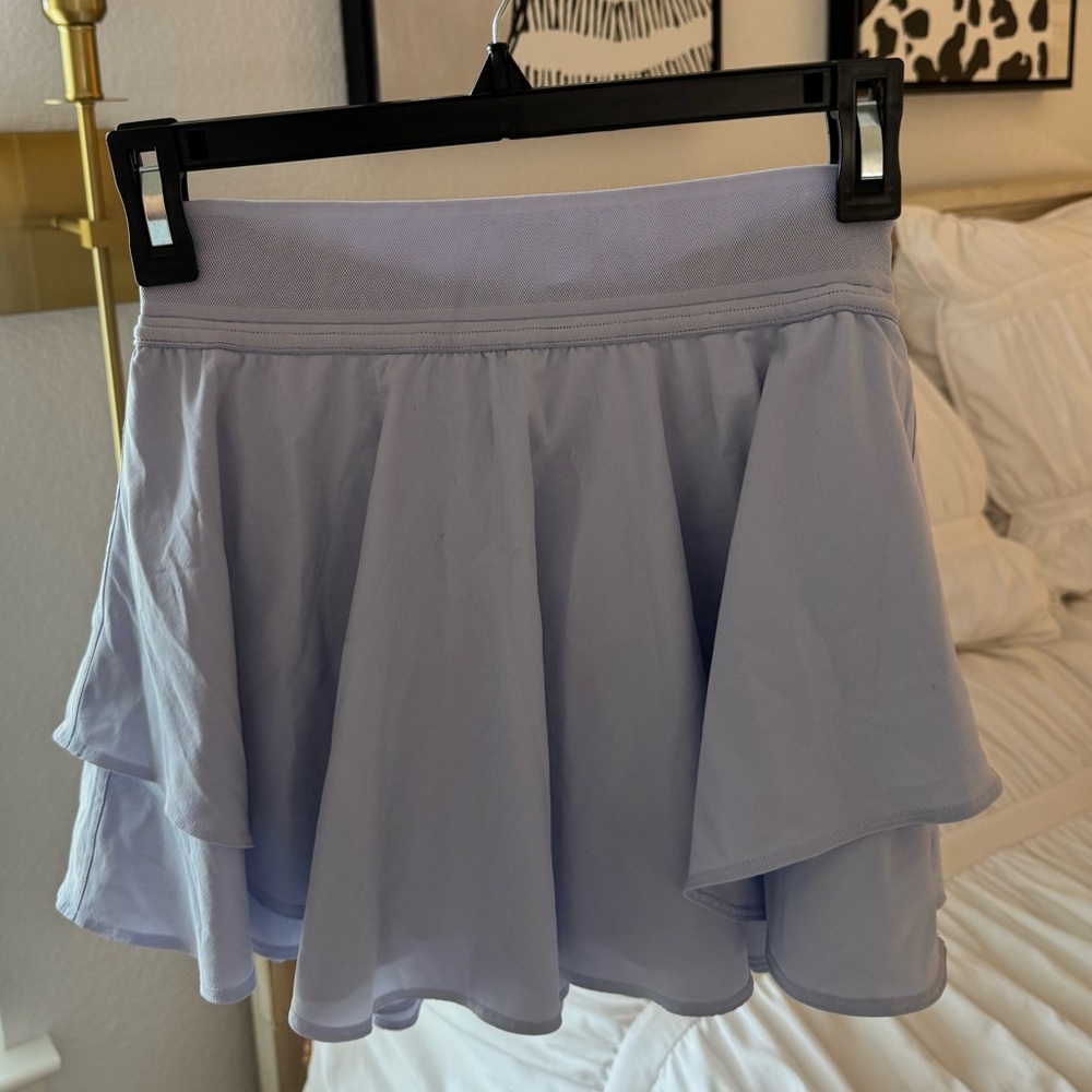 Lululemon Court Rival Tennis Skirt- lavender